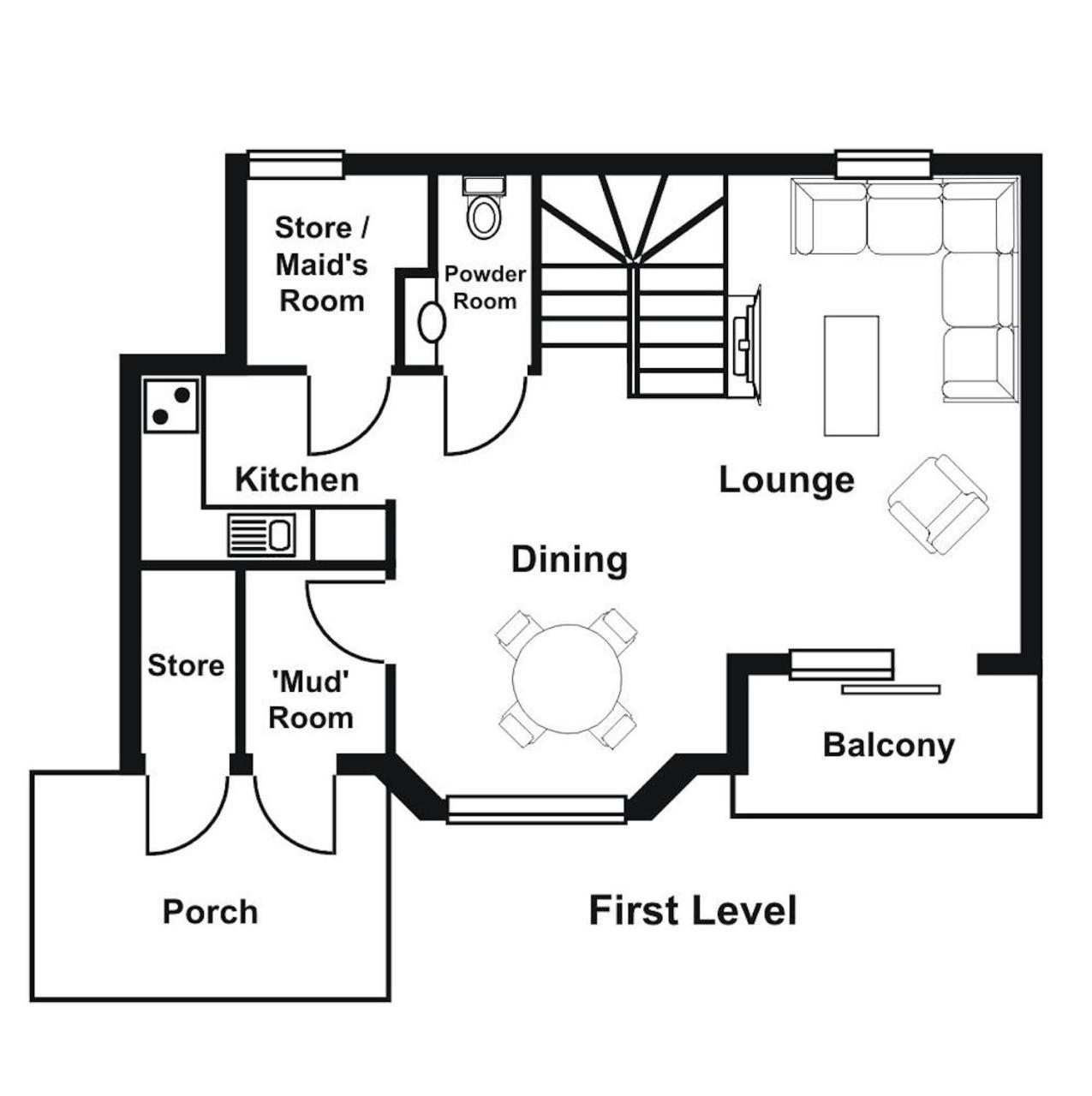 Furano Lofts 아파트 객실 사진